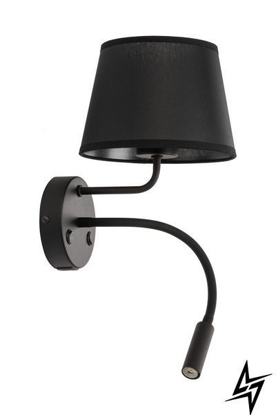 Настінне бра TK Lighting Maja 10203 чорне E27 фото