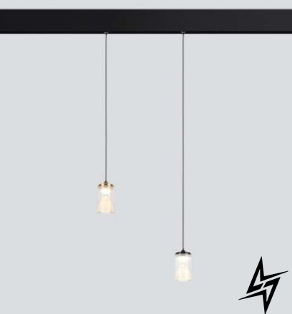 Світильник підвісний 3W 120&deg; Osram3030 240LM 3000К ALMG-M19 3K BK/GD ALMG-M19 3K BK/GD фото