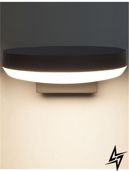 Вуличний настінний світильник Nova luce Enzi 9936101 LED  фото наживо, фото в дизайні екстер'єру