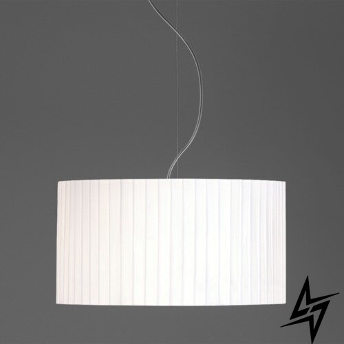 Комплектуюча Astro 4165 Drum 500 Pleated White (5016016)  фото наживо, фото в дизайні інтер'єру