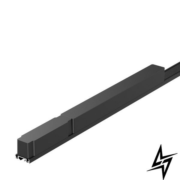 Короб для проводів для ультратонкого накладного магнітного треку Slim 48V Чорний фото
