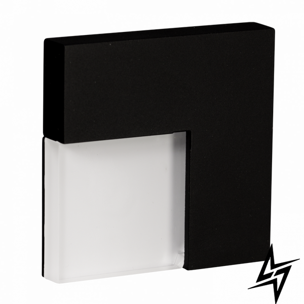 Настінний світильник Ledix Timo без рамки 06-111-62 накладний Чорний 3100K 14V LED LED10611162 фото наживо, фото в дизайні інтер'єру