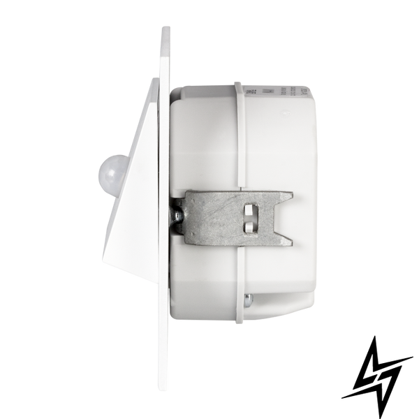 Настенный светильник Ledix Navi с рамкой 11-212-52 врезной Белый 3100K 14V с датчиком ЛЕД LED11121252 фото в живую, фото в дизайне интерьера