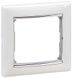 1-постова рамка Legrand 770491 Valena Classic, пластик, біла, глянцева - зображення 2