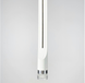Сучасний видовжений підвісний світильник LE25694 LED 5W 4000K 45см Білий DE 10C/1 WH фото в дизайні інтер'єру, фото наживо 4/4