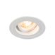 Врезной точечный светильник Zumaline 92699-N Chuck Dl Round White  фото в дизайне интерьера, фото в живую 2/3