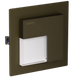 Настінний світильник Ledix Timo з рамкою 07-211-41 врізний Старе золото 5900K 14V LED LED10721141 фото в дизайні інтер'єру, фото наживо 3/5