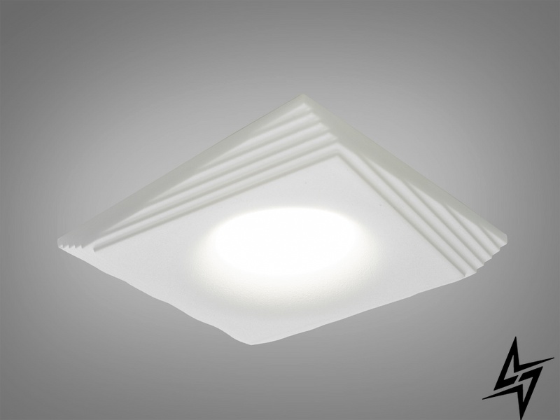 Точковий світильник Аlumo D23-31487 Білий QXL-1735-A1-WH фото наживо, фото в дизайні інтер'єру
