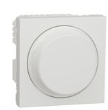 Универсальный поворотный диммер NU351418 для LED ламп белый Unica New Schneider Electric foto