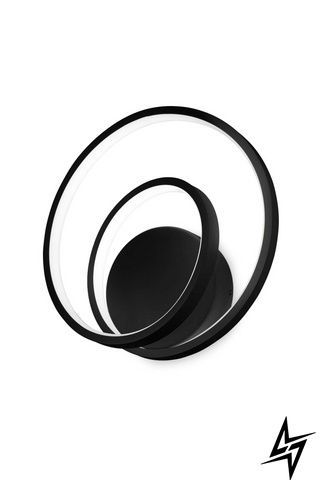 Настенный светильник Ideal Lux Oz 304496 черный 28 Вт 3000 K 304496 фото