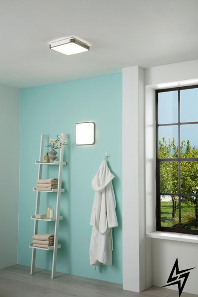 Потолочный светильник для ванной Eglo Manilva 1 96229 ЛЕД 90026 фото в живую, фото в дизайне интерьера