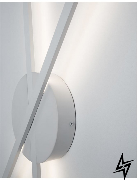 Настінний світильник бра Nova luce Reslin 9100201 LED  фото наживо, фото в дизайні інтер'єру