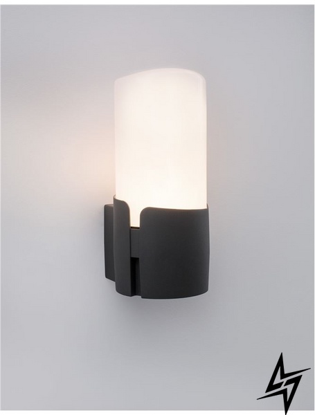 Вуличний настінний світильник Nova luce Pyro 9209211  фото наживо, фото в дизайні екстер'єру