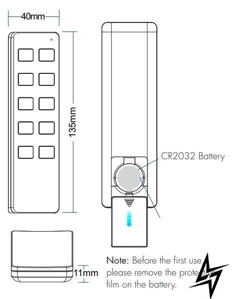Пульт DEYA ZigBee CCT-контроллера на 1 зону R2WZS-White R2(WZS)-White фото