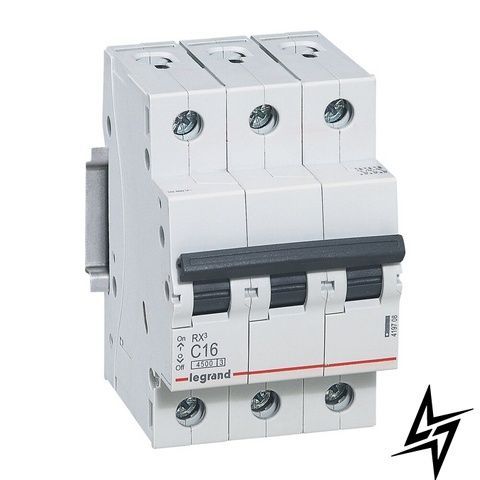 Автоматический выключатель Legrand 419709 RX3 3P 20A C 4,5kA фото