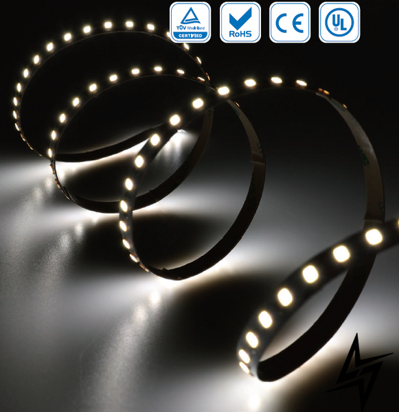 LED стрічка RISHANG 60-2835-12V-IP20 12W 1000Lm 4000K 5м RD0060TA-A-NW RD0060TA-A-NW фото