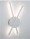 Настенный светильник бра Nova luce Reslin 9100201 ЛЕД  фото в дизайне интерьера, фото в живую 1/5