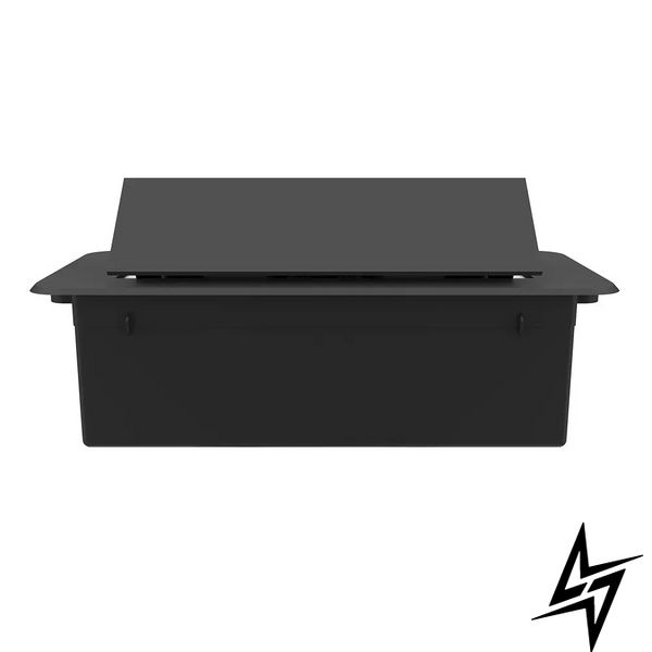 Мебельная розетка двойная с USB и универсальной розеткой 2 в 1 Livolo черный (VL-SHS013-2TC-T25-UA-6BP-B) фото