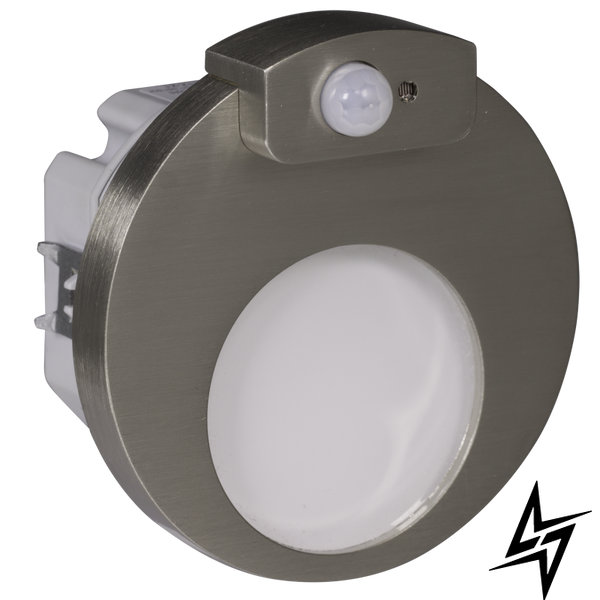 Настінний світильник Ledix Muna 02-222-21 врізний Сталь 5900K з датчиком LED LED10222221 фото наживо, фото в дизайні інтер'єру
