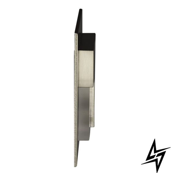 Настінний світильник Ledix Timo з рамкою 07-111-26 накладний Сталь RGB 14V LED LED10711126 фото наживо, фото в дизайні інтер'єру