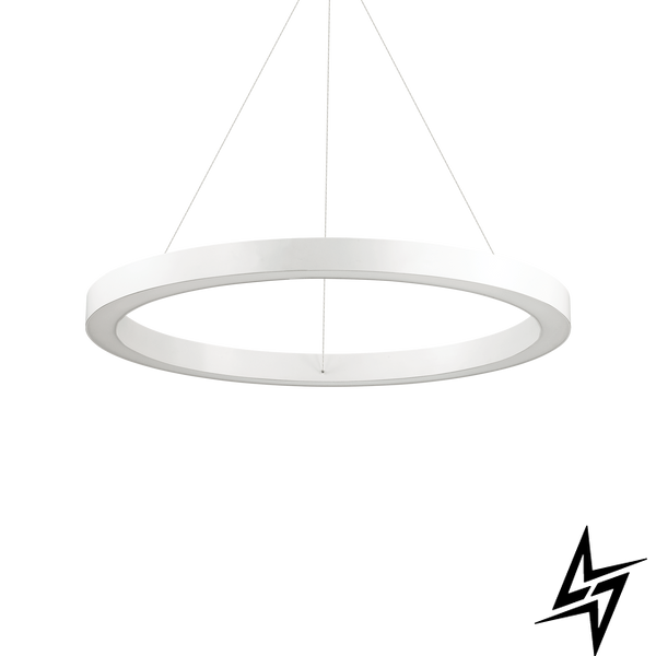 Подвесной светильник 211381 Ideal Lux Oracle D70 Round Bianco  фото в живую, фото в дизайне интерьера
