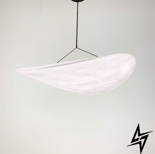 Реплика Tense Pendant Lamp LE30237 LED 16W 3500K 60x60см Черный/Белый BM 1 фото в живую, фото в дизайне интерьера