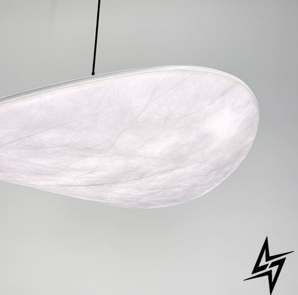 Реплика Tense Pendant Lamp LE30237 LED 16W 3500K 60x60см Черный/Белый BM 1 фото в живую, фото в дизайне интерьера