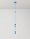 Подвесной светильник Sunderline 1S Denim (RAL 5011) Синий  фото в дизайне интерьера, фото в живую 9/10