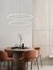 Подвесной светильник Kloodi CIRCLE2830 PE600 4K WH белый 30 Вт CIRCLE2830 PE600 4K WH - изображение 2