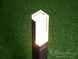 Светодиодный светильник-столбик Bolard D23-31126 Черный DFC-1419BK WW фото в дизайне экстерьера, фото в живую 4/5