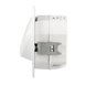 Настенный светильник Ledix Rubi с рамкой 09-225-56 врезной Белый RGB с радиоконтроллером RGB ЛЕД LED10922556 фото в дизайне интерьера, фото в живую 4/4