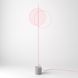 Торшер Mid F Pink (RAL 3015) Рожевий LED 2340Lm 3000K  фото в дизайні інтер'єру, фото наживо 1/9