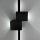 Настінний чорний світильник Сomfort у 3-х розмірах LE29880 LED 9W 4000K 15x60см Чорний WM 23 BK, 6344/620 фото в дизайні інтер'єру, фото наживо 4/7