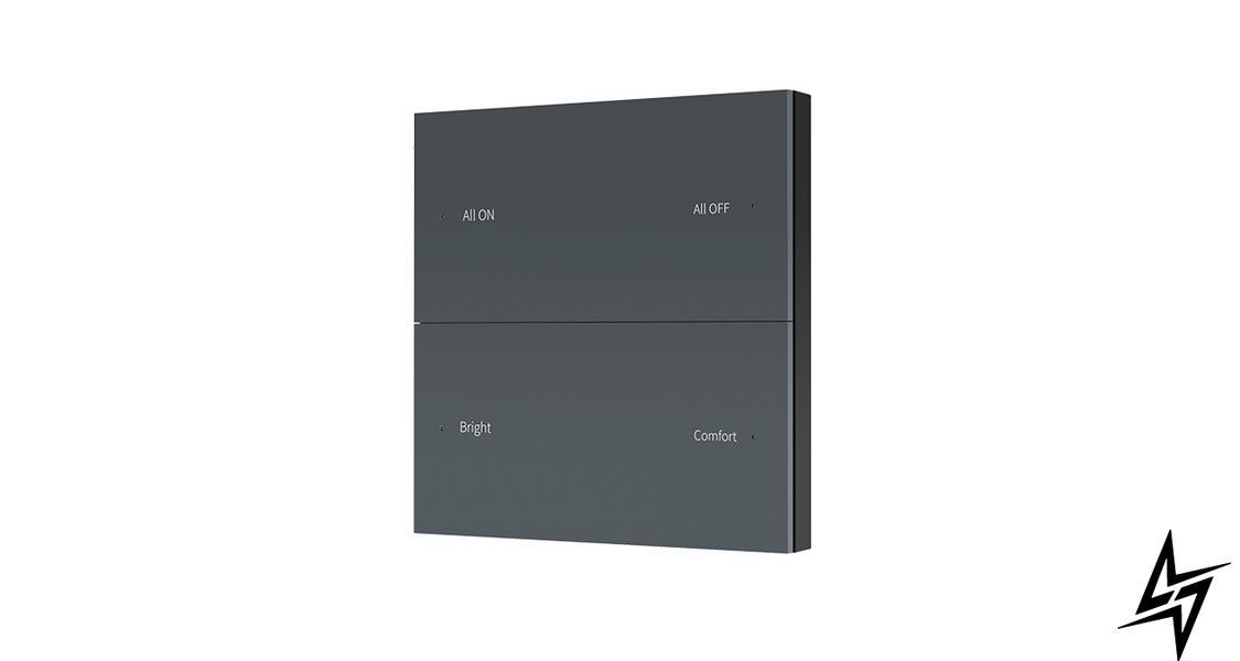 Сенсорная панель DEYA ZigBee на 1 зону PK4WZS-Dark-grey PK4(WZS)-Dark_grey фото