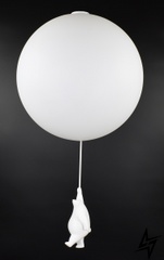 Потолочная люстра на 1 лампочку L23-37003 Белый SGJ10-400 фото в живую, фото в дизайне интерьера