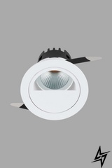 Точковий врізний світильник Eglo Tonezza 4 61586 LED 93550 фото наживо, фото в дизайні інтер'єру