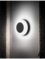 Уличный настенный светильник Nova luce Tune 9529713 ЛЕД  фото в живую, фото в дизайне экстерьера