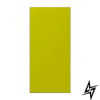 LC50NA4320F Les Couleurs® Le Corbusier Накладка для кнопочного модуля F 50 в цвете кнопок vert olive vif Jung фото