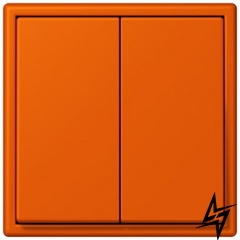 LC9954320S Les Couleurs® Le Corbusier Кнопка для Двоклавішний вимикача orange vif Jung фото