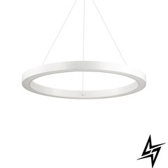 Подвесной светильник 222110 Ideal Lux Oracle D70 Round Nero  фото в живую, фото в дизайне интерьера