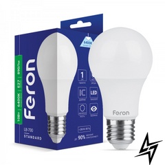 LED лампа Feron 01754 Standart E27 10W 6400K 6x10,8 см фото