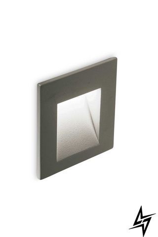 Вбудований вуличний світильник Ideal Lux Bit 269009 сірий IP44 2 Вт 269009 фото