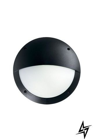 Настенный уличный светильник Ideal Lux Lucia 096698 черный E27 IP66 фото