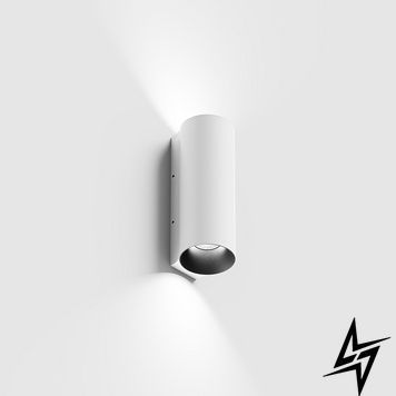LTX 10.0515.9.930.WH Накладной настенный светильник WALL TUB M 140, вверх/вниз, D50mm, SP55mm, H140mm, CREE LED 2x4.5W, 3000K, 2x151Lm, 60&deg;, CRI>90, IP20, 220-240V, белый фото