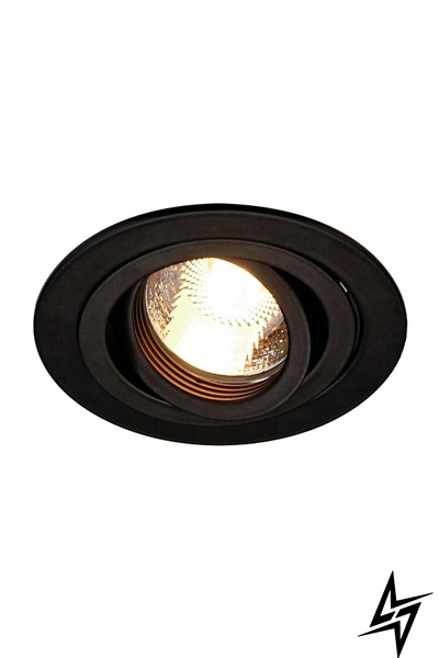 Точечный врезной светильник SLV New Tria Gu10 Round 111710 63865 фото в живую, фото в дизайне интерьера
