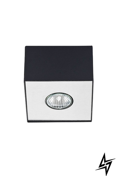 Точечный накладной светильник Nowodvorski Carson Black 5568 66779 фото в живую, фото в дизайне интерьера