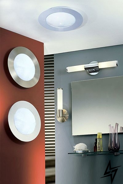 Подсветка для ванной Eglo Palmera 87222 31314 фото в живую, фото в дизайне интерьера