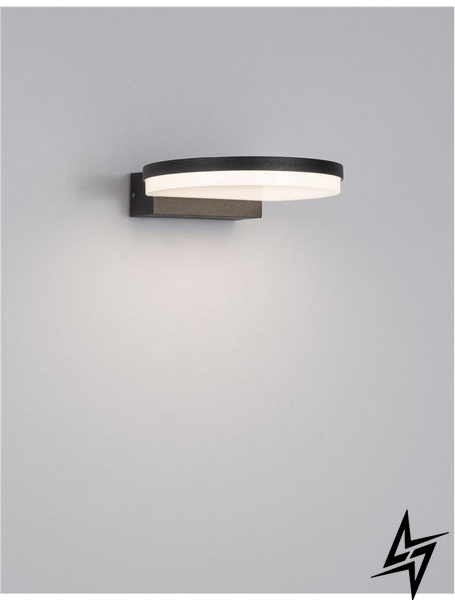 Вуличний настінний світильник Nova luce Posen 9131201 LED  фото наживо, фото в дизайні екстер'єру