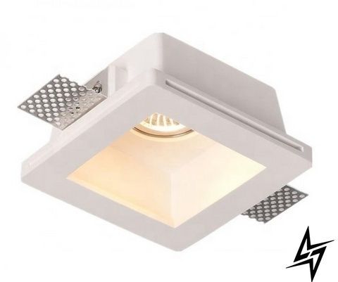 Точковий вбудований світильник Kloodi KD-GIPS SQ120 H60 білий GU10 KD-GIPS SQ120 H60 фото