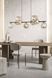 Люстра TK Lighting Lava 11037 на 9 ламп G9 латунь и желтый 141 &times; 116 &times; 33 см - изображение 9
